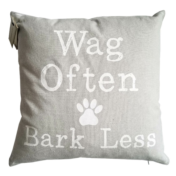Vintage House Other - 🆕Vintage House Wag Often Bark Less Throw Pillow Vintage House Other - 🆕Vintage House Wag Often Bark Less Throw Pillow